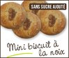 Mini-Biscuit à la Noix sans sucre