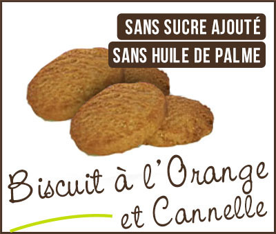Biscuit à l'Orange et Cannelle