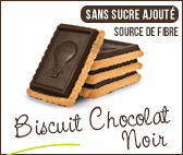 Biscuits aux Chocolat Noir sans sucre